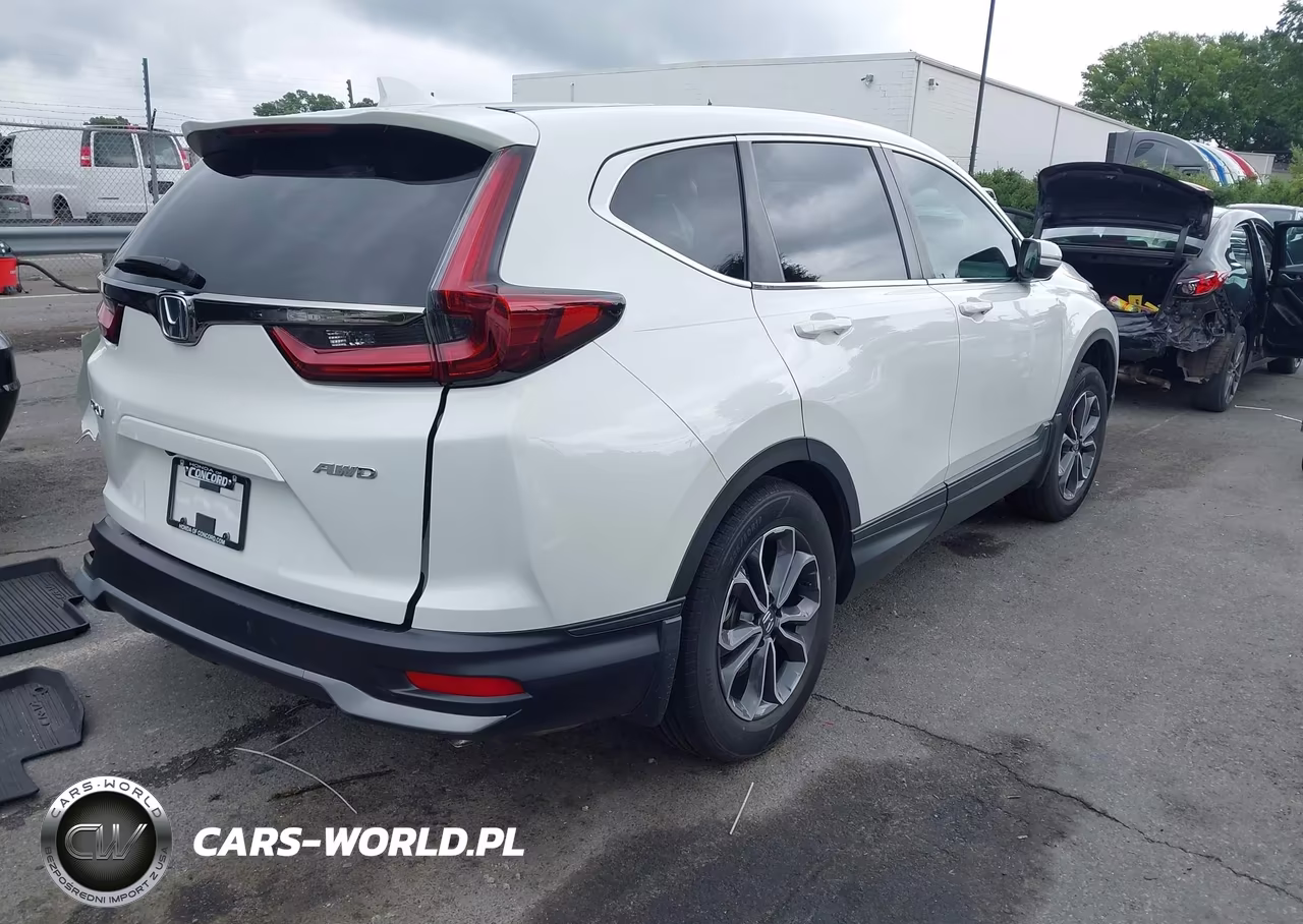 2022 Honda Cr-V Awd Ex VIN:2HKRW2H52NH652596 - 4