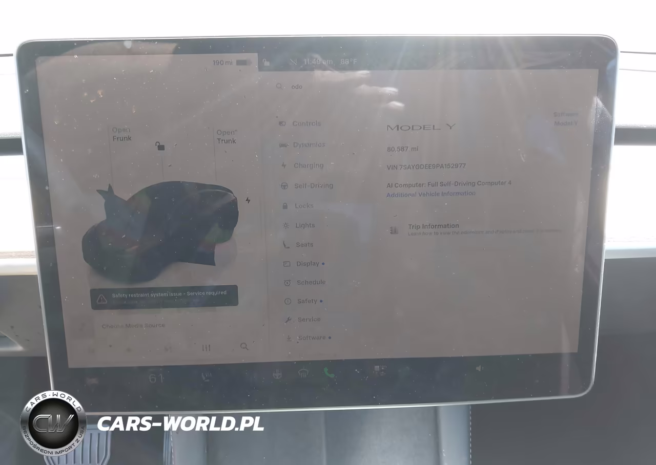 2023 Tesla Model Y Awd-Long Range Dual Motor All-Wheel Drive VIN:7SAYGDEE9PA152977 - 7