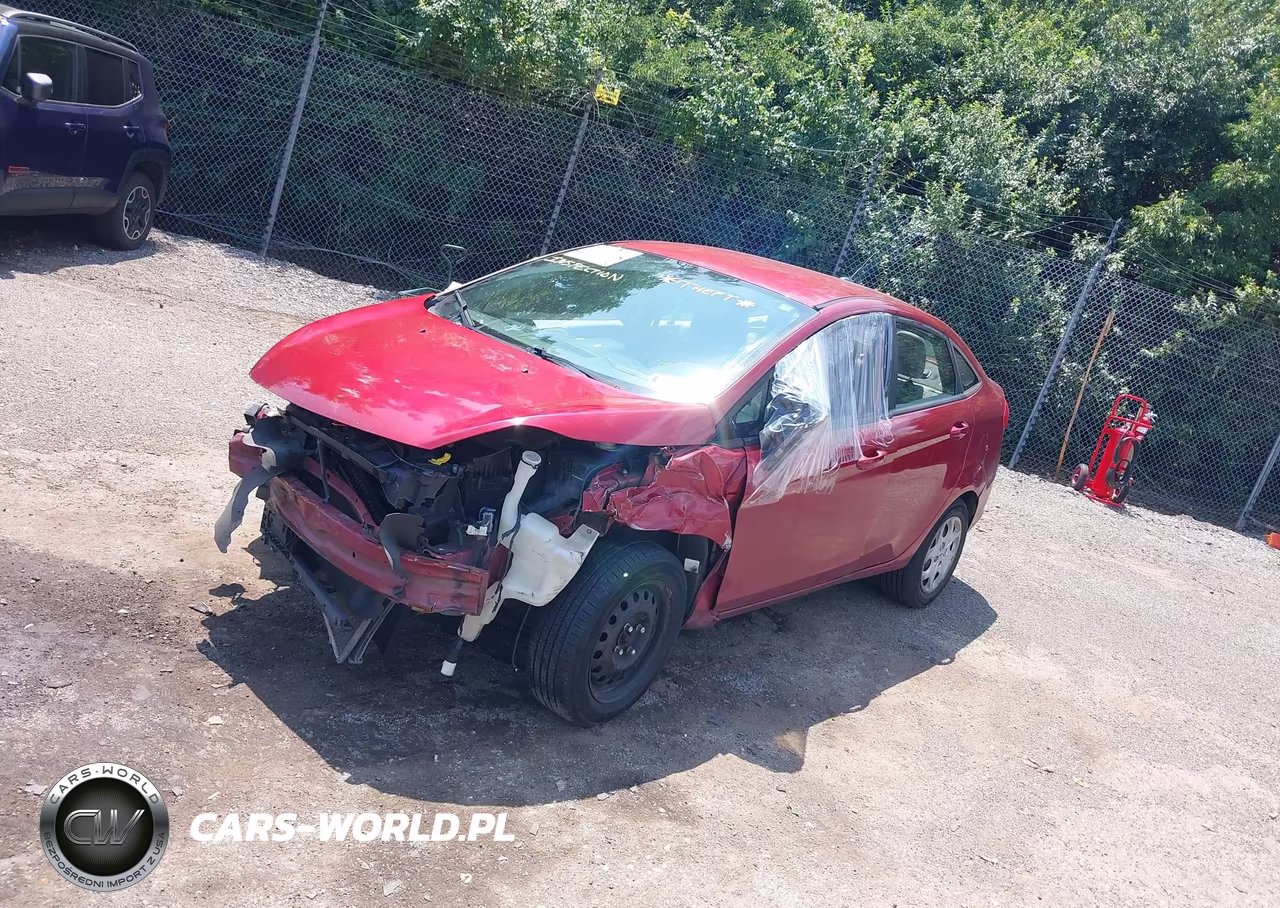 2013 Ford Fiesta Se VIN:3FADP4BJ9DM108927 - 2