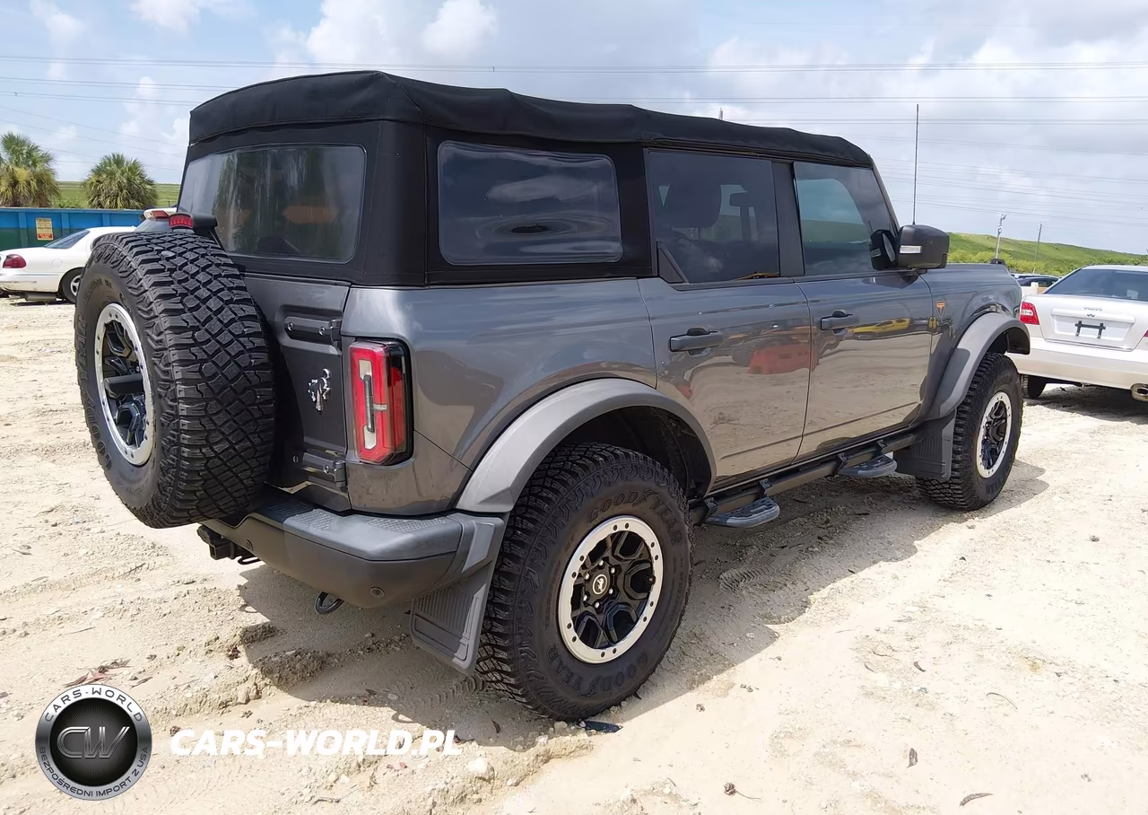 2022 Ford Bronco Badlands VIN:1FMEE5DP9NLB56695 - 4