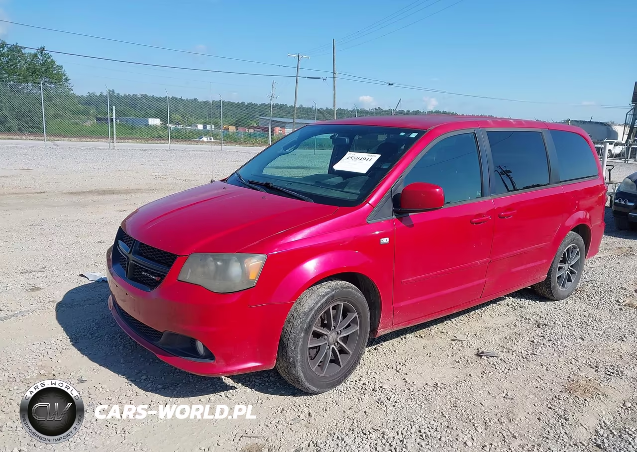 2014 Dodge Grand Caravan Se 30Th Anniversary VIN:2C4RDGBG7ER261752 - 2