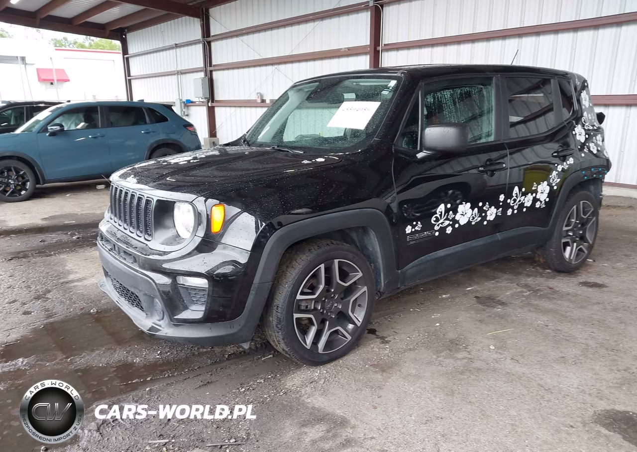 2021 Jeep Renegade Jeepster Fwd VIN:ZACNJCAB4MPM21740 - 2