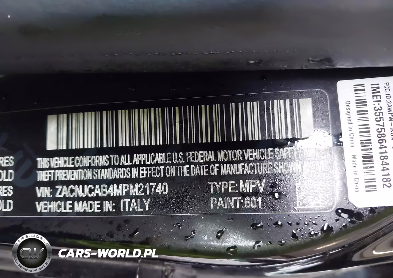 2021 Jeep Renegade Jeepster Fwd VIN:ZACNJCAB4MPM21740 - 9