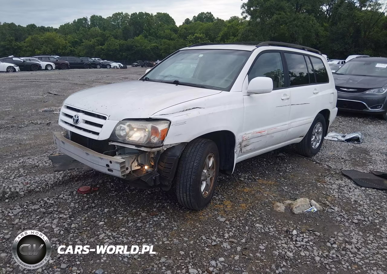2007 Toyota Highlander 3Rd Row VIN:JTEDP21A570139773 - 2