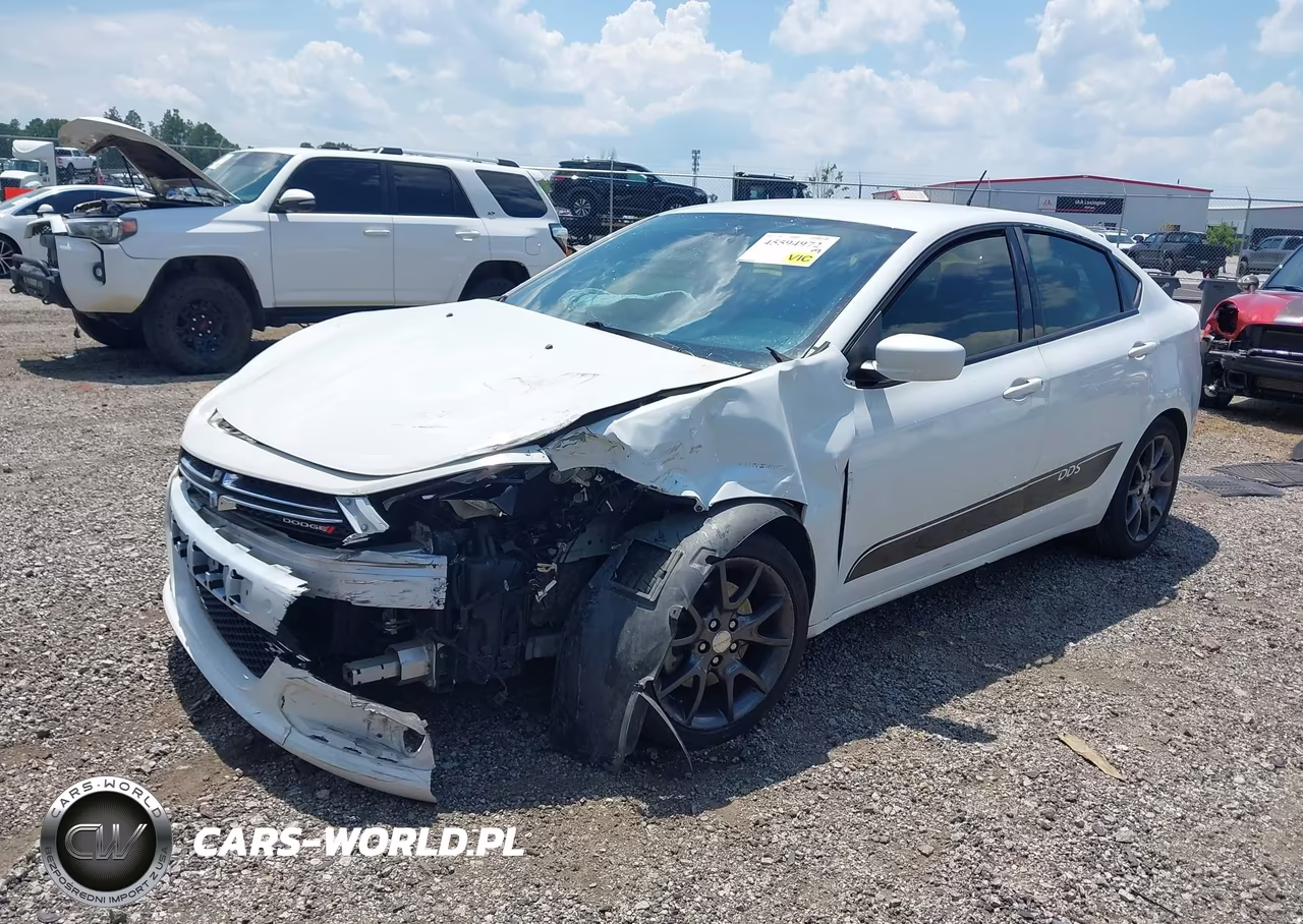 2016 Dodge Dart Se VIN:1C3CDFAAXGD606506 - 2