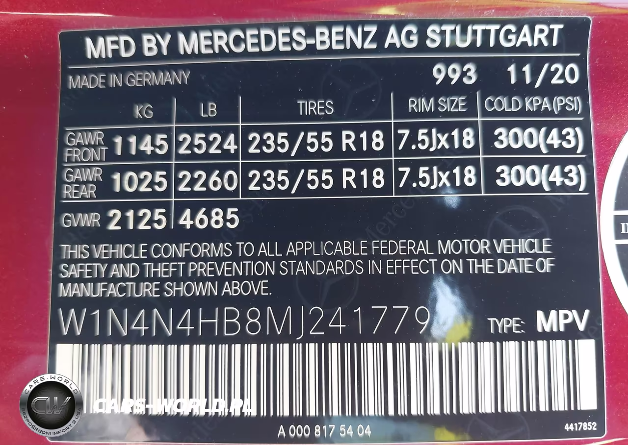 2021 Mercedes-Benz Gla 250 4Matic VIN:W1N4N4HB8MJ241779 - 9