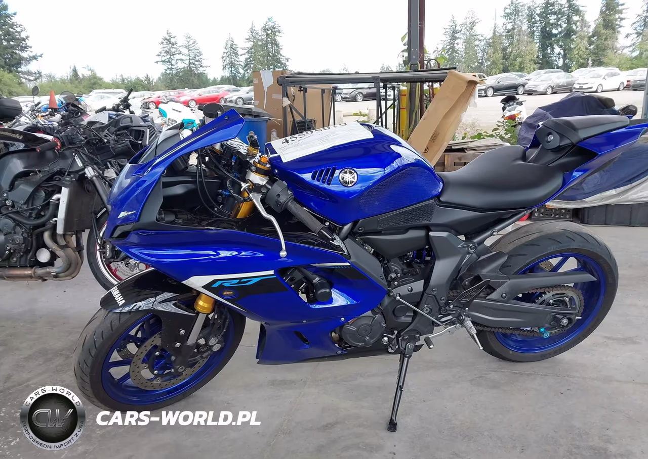 2025 Yamaha Yzfr7 VIN:JYARM38E0SA019542 - 2