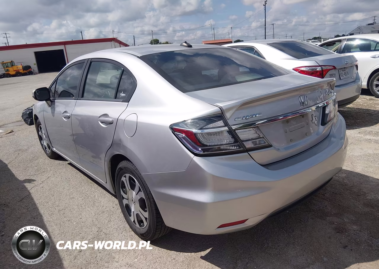2013 Honda Civic Hybrid VIN:19XFB4F20DE000825 - 3