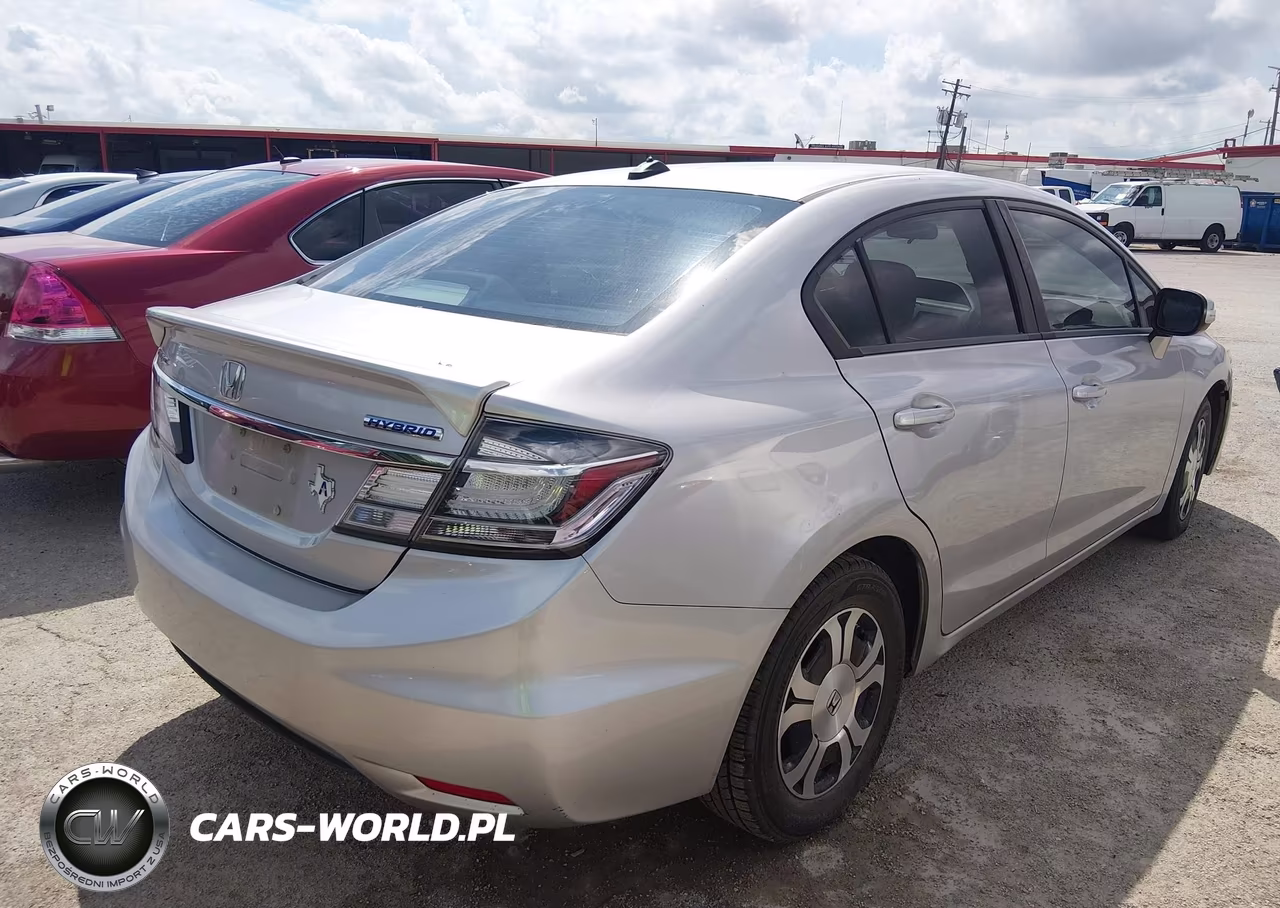 2013 Honda Civic Hybrid VIN:19XFB4F20DE000825 - 4