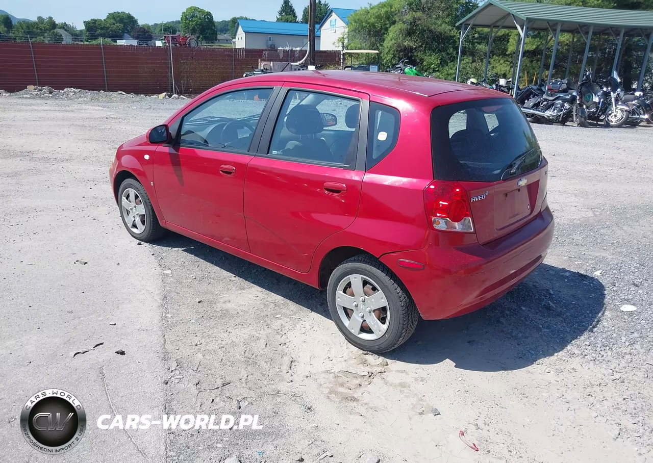 2007 Chevrolet Aveo Ls VIN:KL1TD66607B780958 - 3