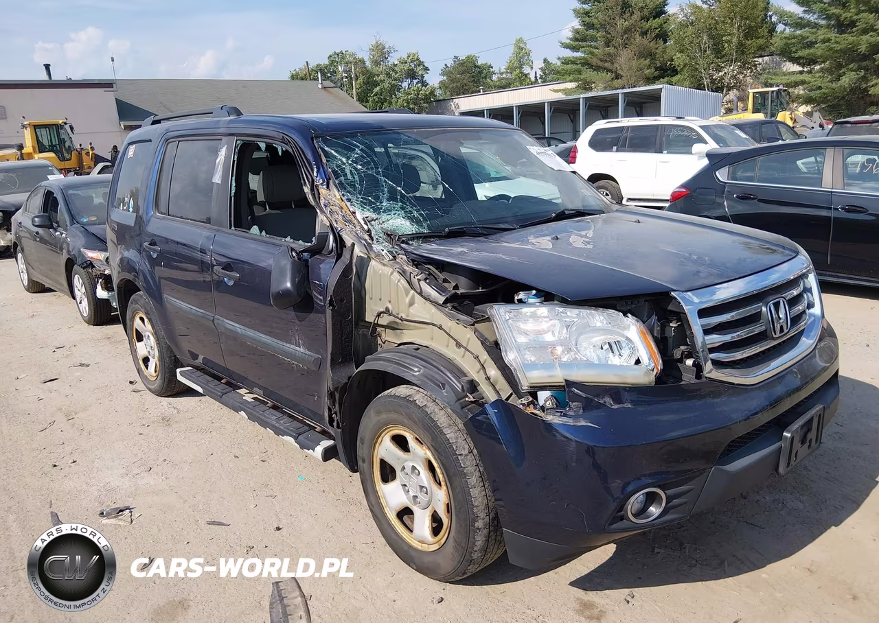 2014 Honda Pilot Lx VIN:5FNYF4H26EB015013 - 6