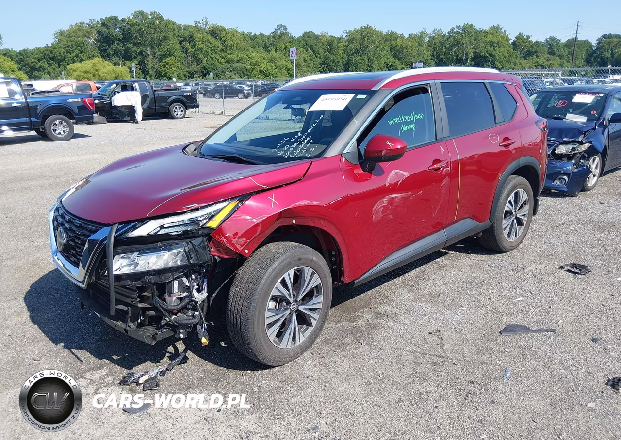 2023 Nissan Rogue Sv Fwd VIN:5N1BT3BA6PC888619 - 2