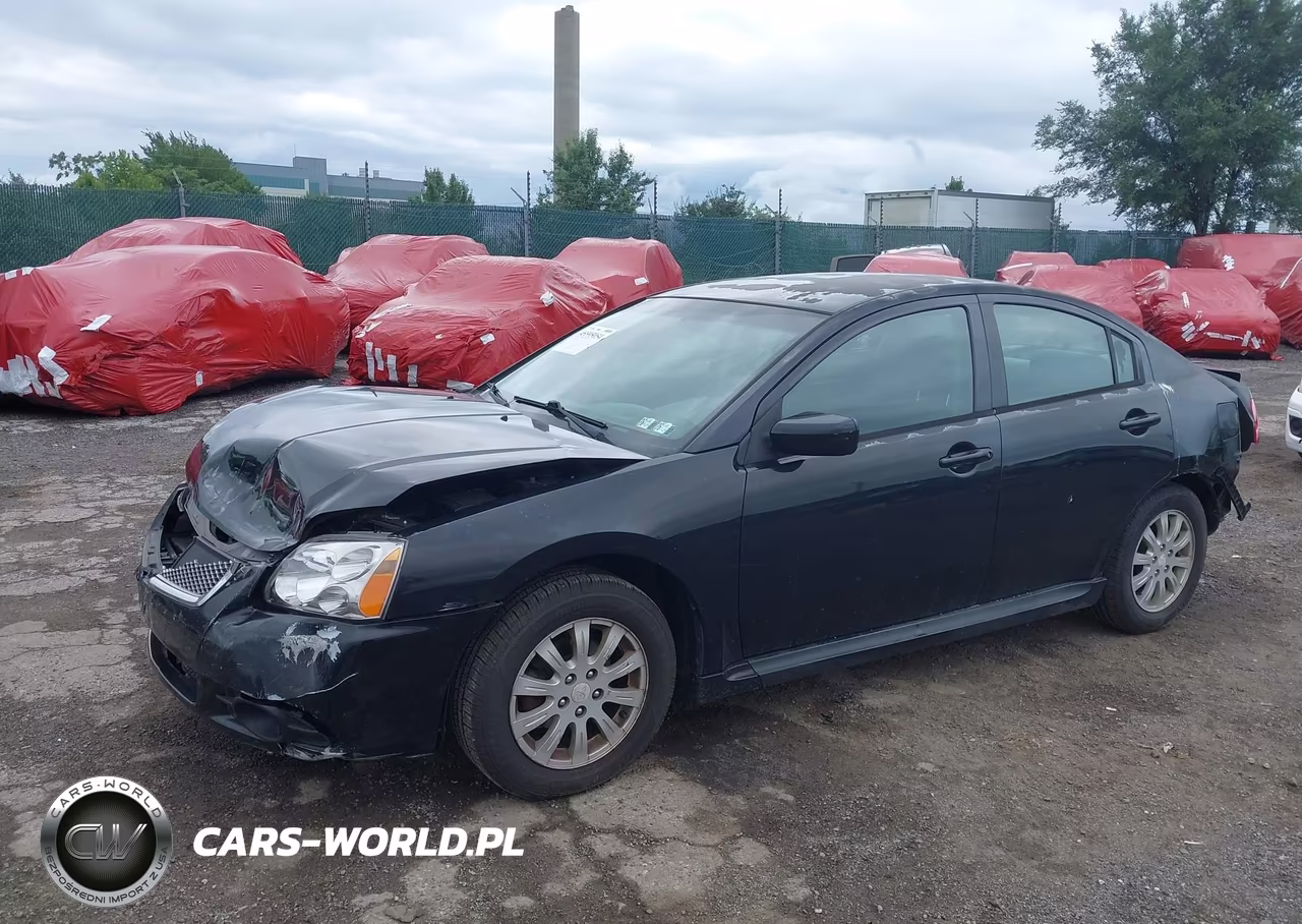 2010 Mitsubishi Galant Fe VIN:4A32B2FF7AE002887 - 2