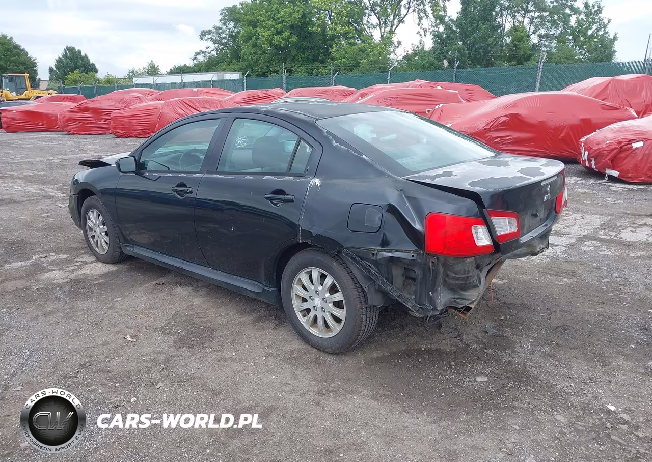 2010 Mitsubishi Galant Fe VIN:4A32B2FF7AE002887 - 3