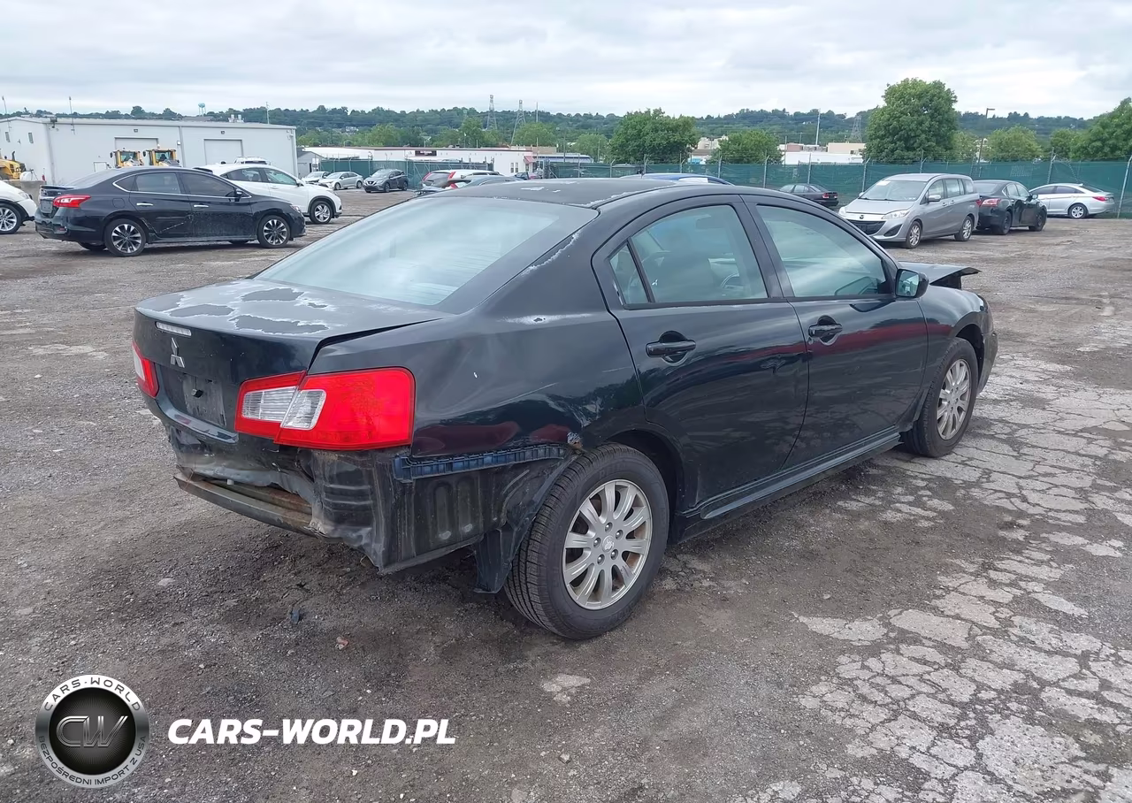 2010 Mitsubishi Galant Fe VIN:4A32B2FF7AE002887 - 4