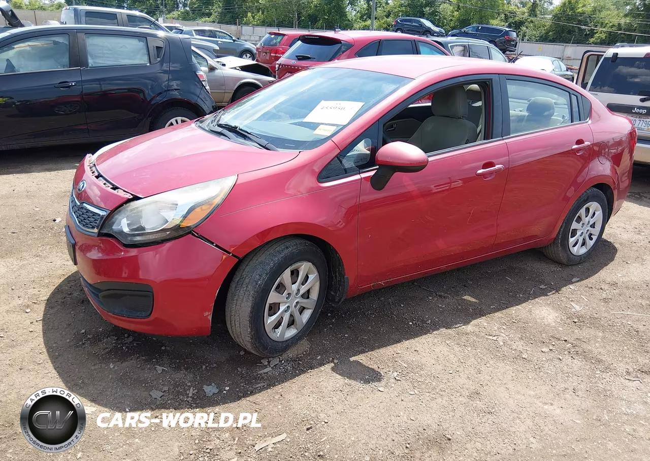 2015 Kia Rio Lx VIN:KNADM4A31F6462124 - 2