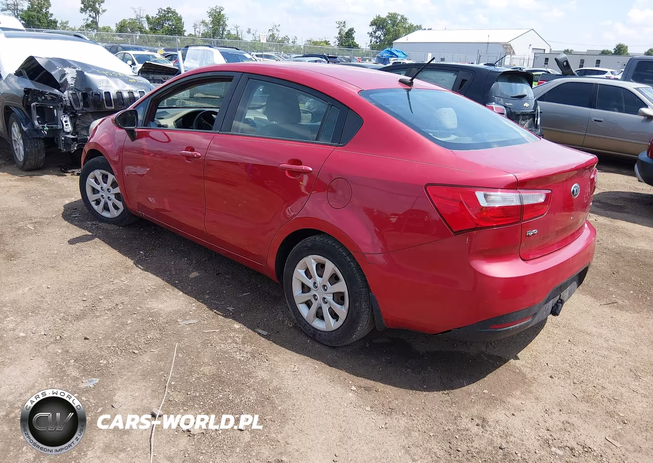 2015 Kia Rio Lx VIN:KNADM4A31F6462124 - 3