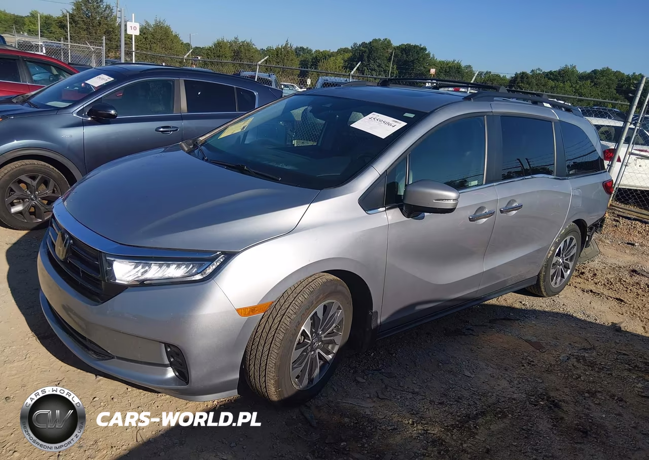 2022 Honda Odyssey Ex-L VIN:5FNRL6H71NB029583 - 2