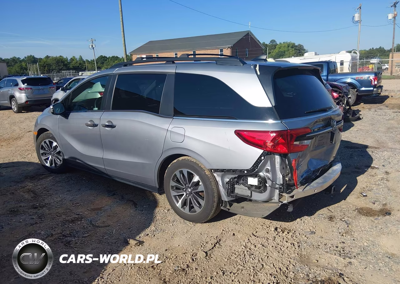 2022 Honda Odyssey Ex-L VIN:5FNRL6H71NB029583 - 3