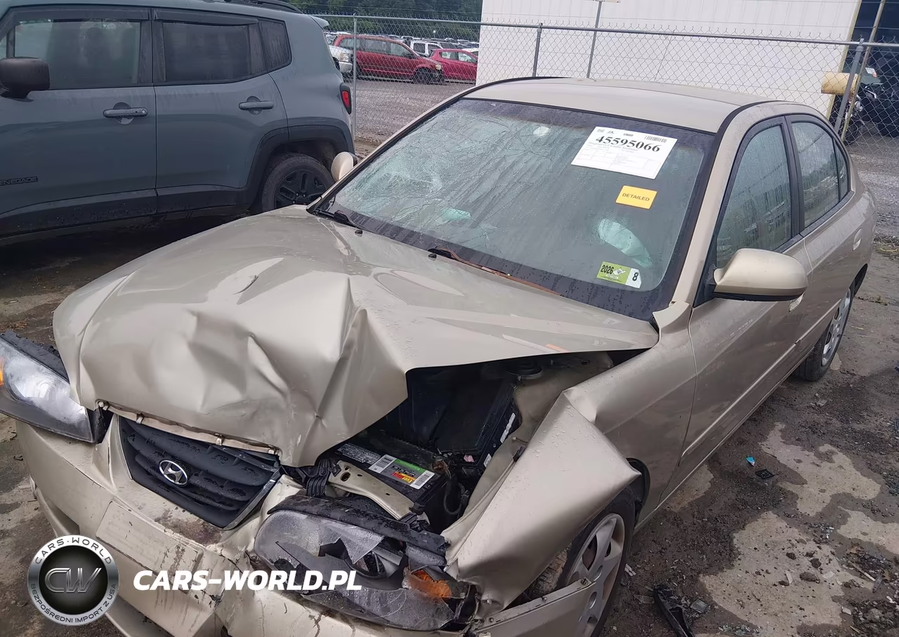 2006 Hyundai Elantra Gls-Limited VIN:KMHDN46D46U373768 - 2