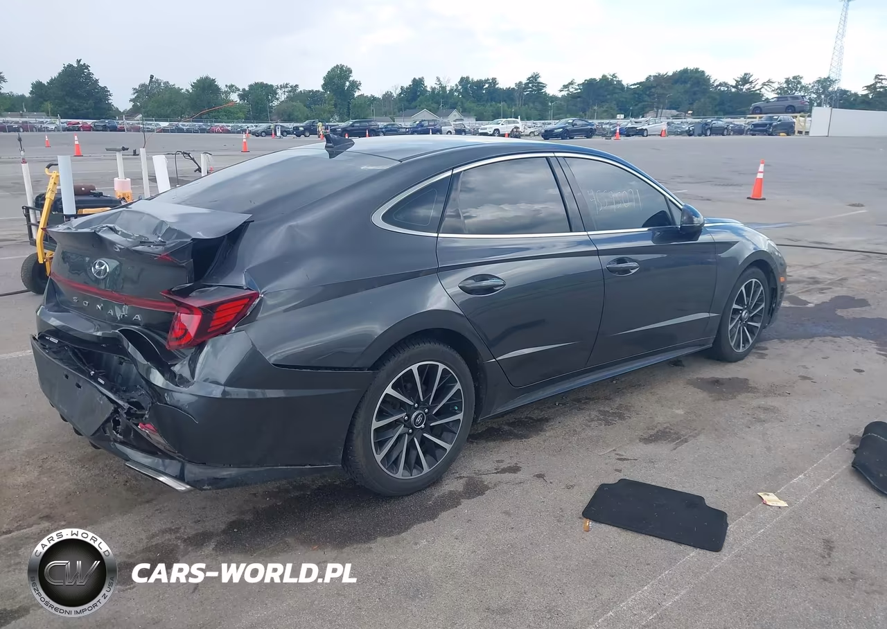 2020 Hyundai Sonata Sel Plus VIN:5NPEJ4J21LH040749 - 4