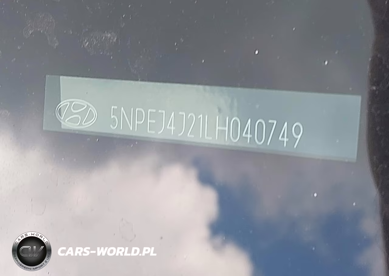 2020 Hyundai Sonata Sel Plus VIN:5NPEJ4J21LH040749 - 9