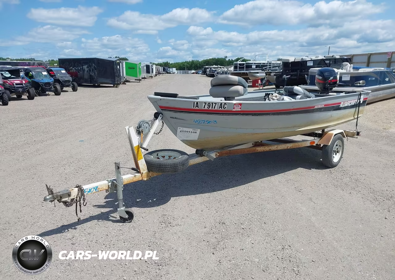 1992 Alumacraft Backtroller Boat VIN:ACBK5155G192 - 2