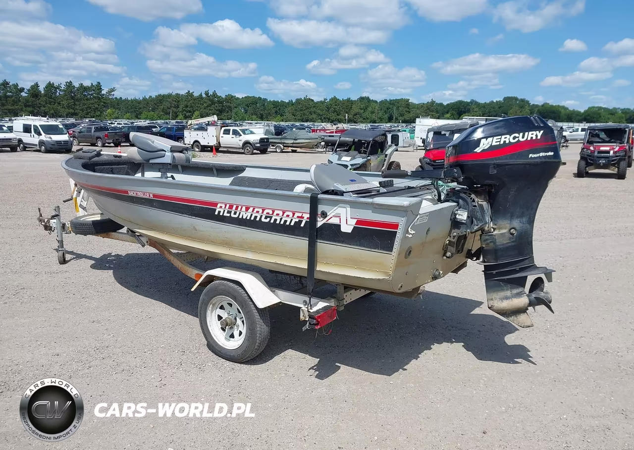 1992 Alumacraft Backtroller Boat VIN:ACBK5155G192 - 3