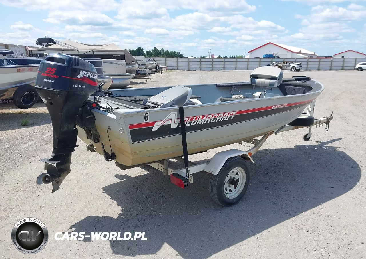 1992 Alumacraft Backtroller Boat VIN:ACBK5155G192 - 4