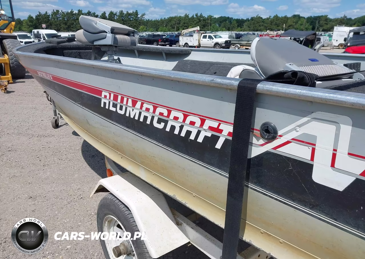 1992 Alumacraft Backtroller Boat VIN:ACBK5155G192 - 6