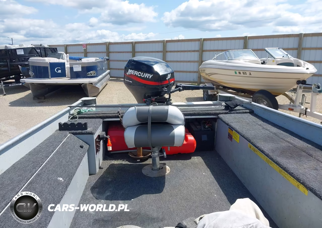 1992 Alumacraft Backtroller Boat VIN:ACBK5155G192 - 8