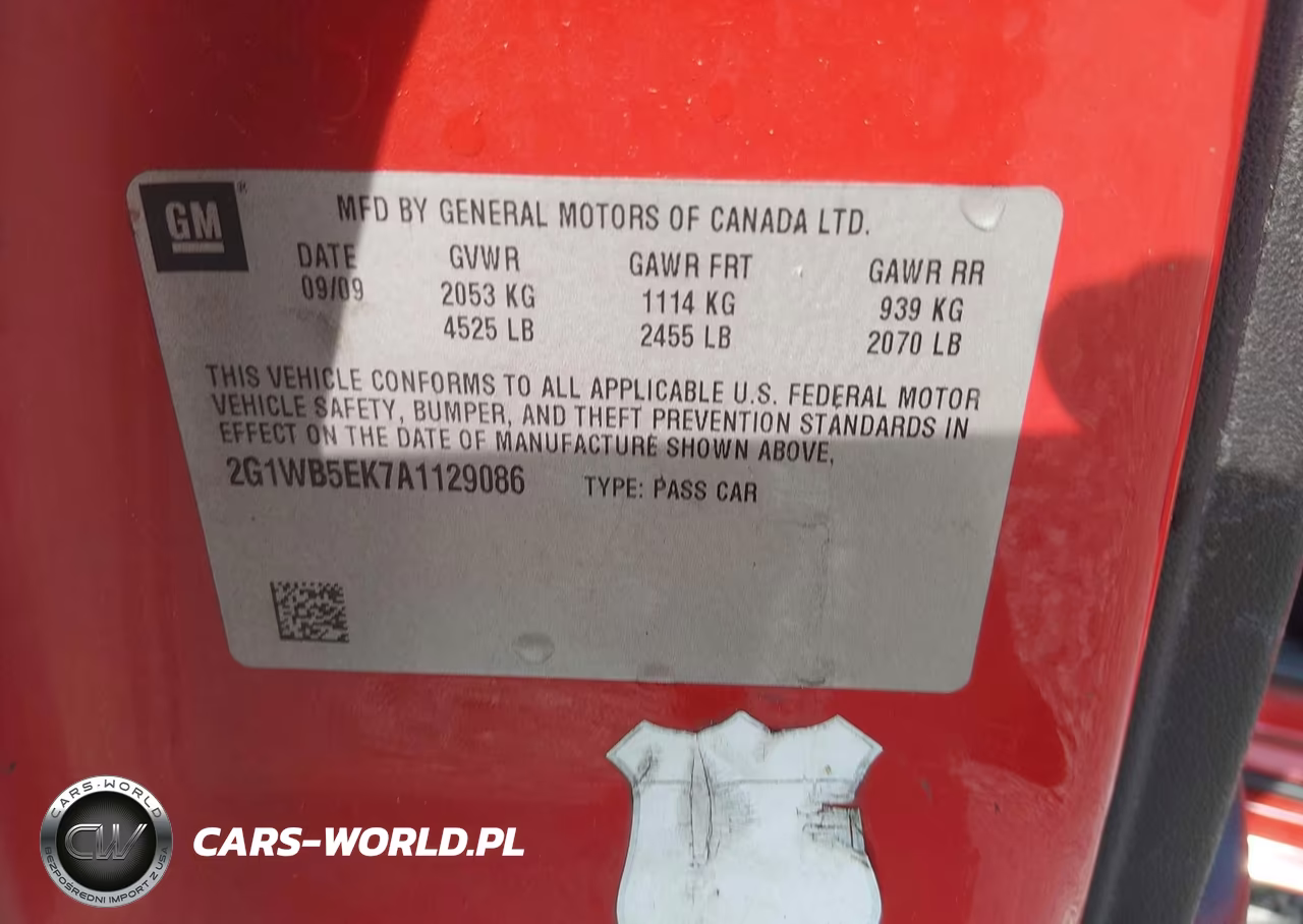 2010 Chevrolet Impala Lt VIN:2G1WB5EK7A1129086 - 9