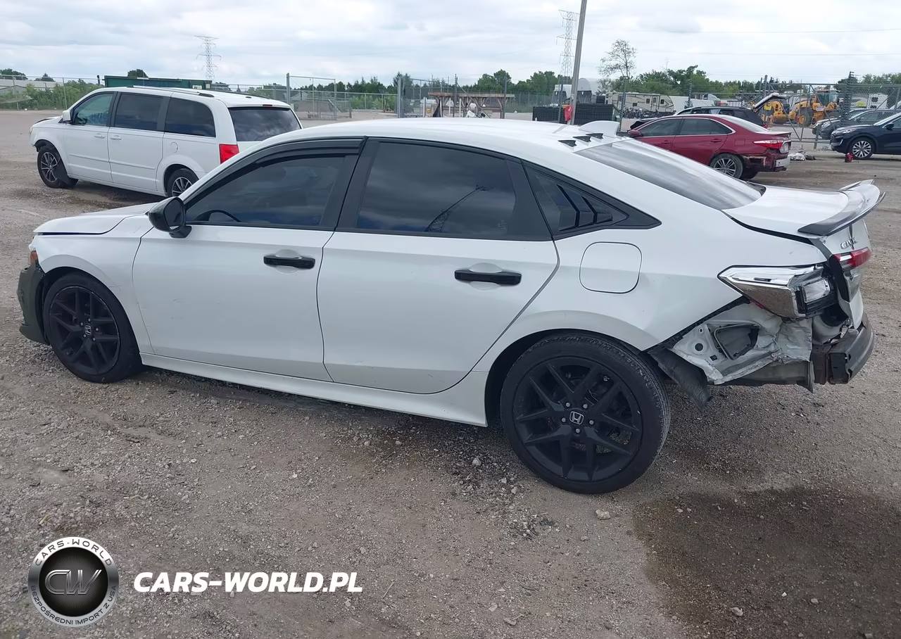 2022 Honda Civic Sport VIN:2HGFE2F55NH503313 - 3