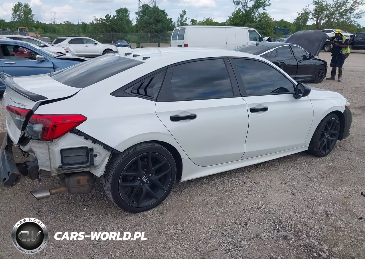 2022 Honda Civic Sport VIN:2HGFE2F55NH503313 - 4