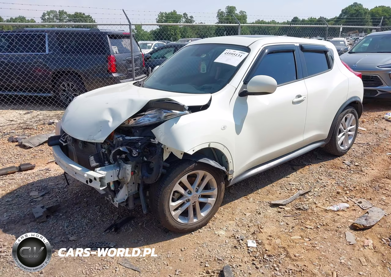 2012 Nissan Juke Sv VIN:JN8AF5MR2CT111052 - 2
