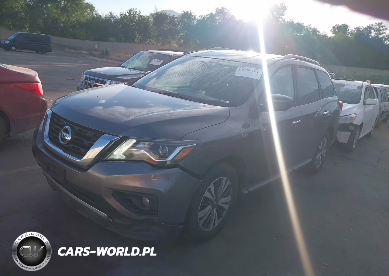 2017 Nissan Pathfinder Platinum-S-Sl-Sv VIN:5N1DR2MM3HC606138 - 2