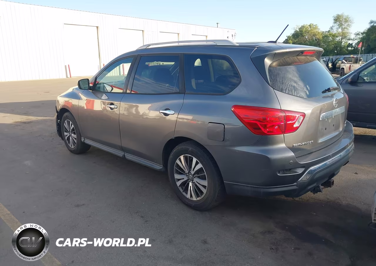 2017 Nissan Pathfinder Platinum-S-Sl-Sv VIN:5N1DR2MM3HC606138 - 3