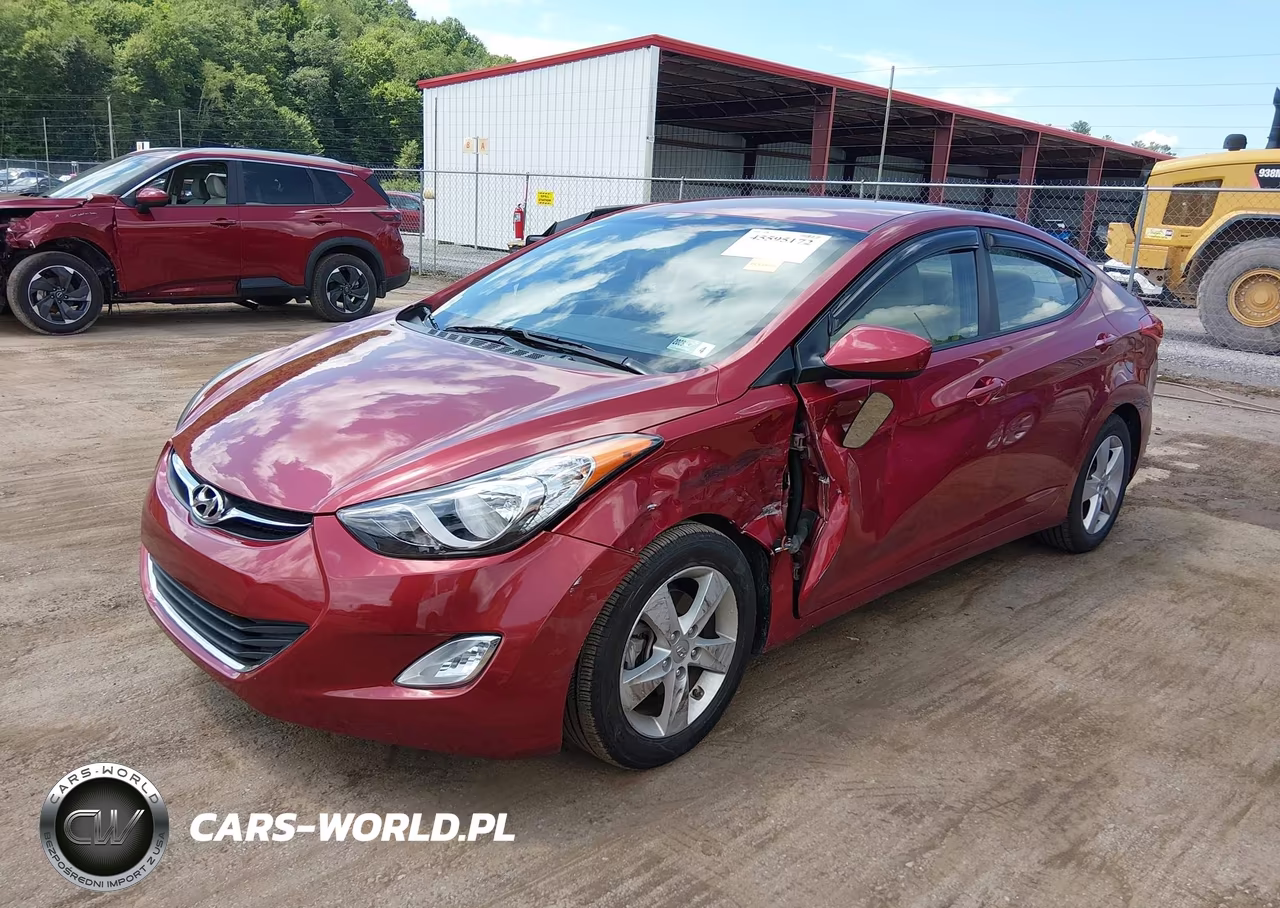 2013 Hyundai Elantra Gls VIN:5NPDH4AE4DH265699 - 2