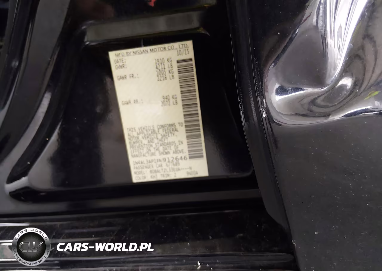 2015 Nissan Altima 2.5 Sl VIN:1N4AL3AP1FN912646 - 9