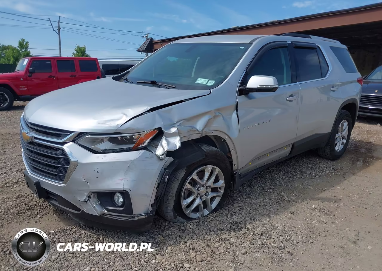 2018 Chevrolet Traverse Lt Cloth VIN:1GNEVGKW7JJ247102 - 2