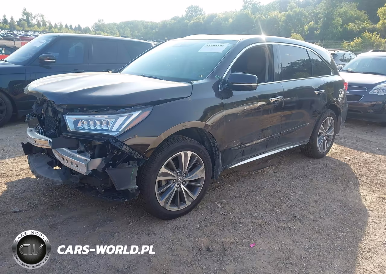 2017 Acura Mdx Technology Package VIN:5FRYD4H59HB003747 - 2