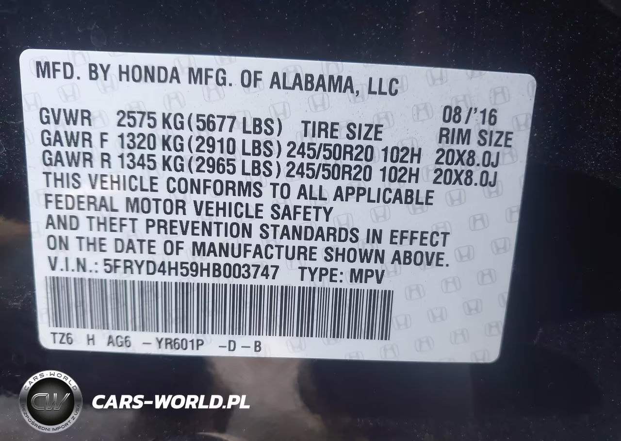 2017 Acura Mdx Technology Package VIN:5FRYD4H59HB003747 - 9
