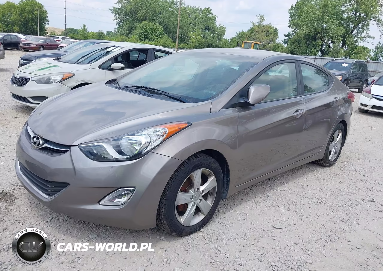 2013 ELANTRA GL ELANTRA GL GLS VIN:5NPDH4AE5DH417926 - 2