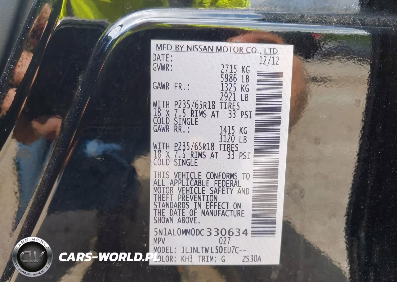 2013 Infiniti Jx35 VIN:5N1AL0MM0DC330634 - 9