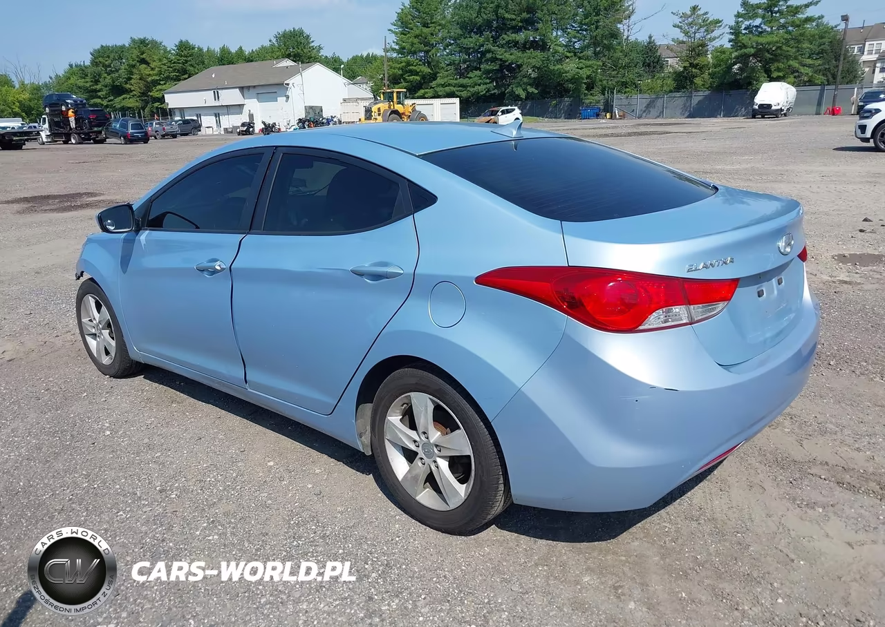 2011 Hyundai Elantra Gls (Ulsan Plant) VIN:KMHDH4AE8BU090615 - 3