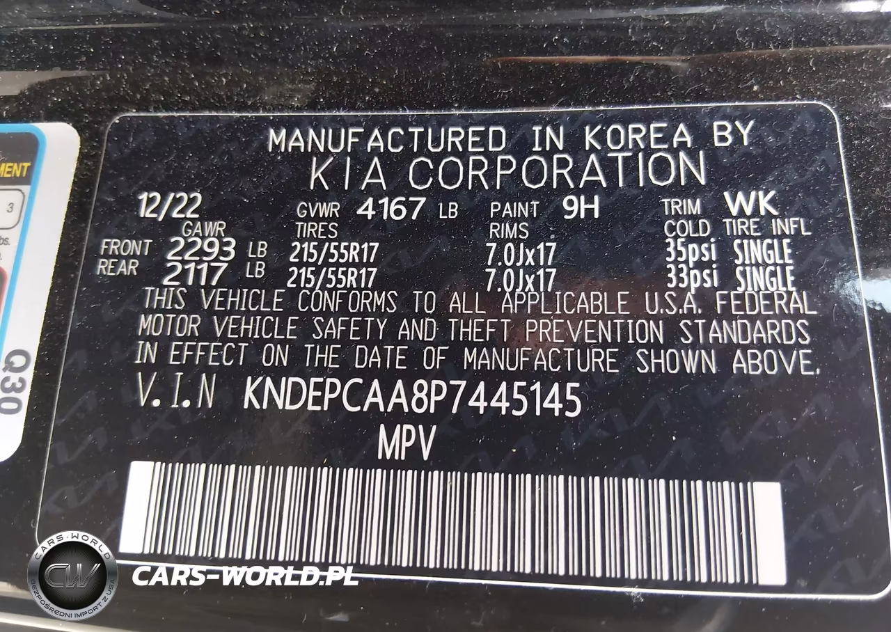 2023 Kia Seltos Lx VIN:KNDEPCAA8P7445145 - 9