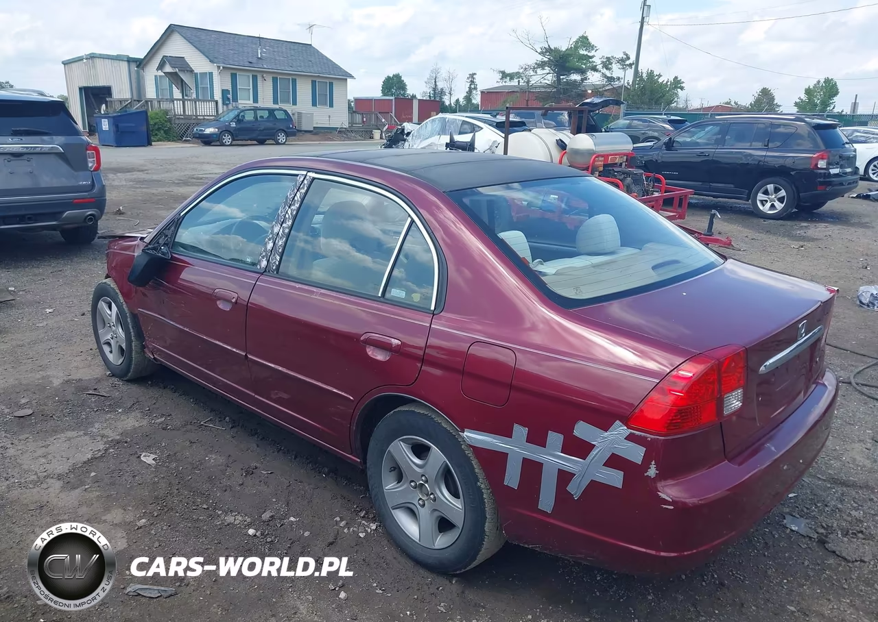 2003 Honda Civic Lx VIN:2HGES16593H555541 - 3