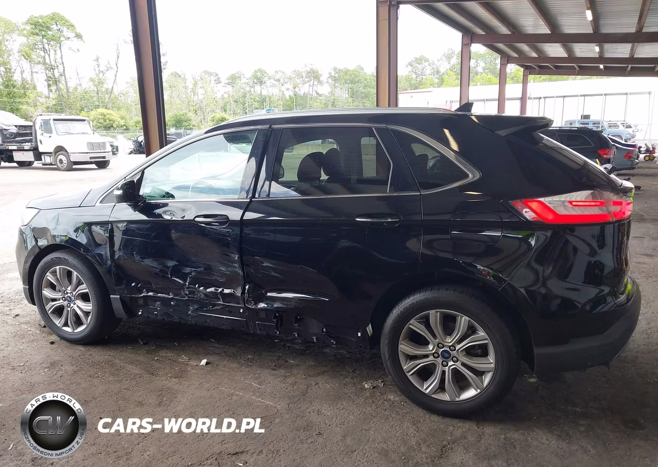 2019 Ford Edge Titanium VIN:2FMPK3K93KBC23524 - 14