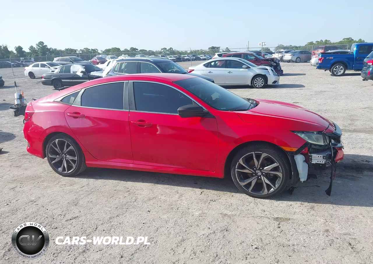 2019 Honda Civic Sport VIN:2HGFC2F89KH567480 - 13