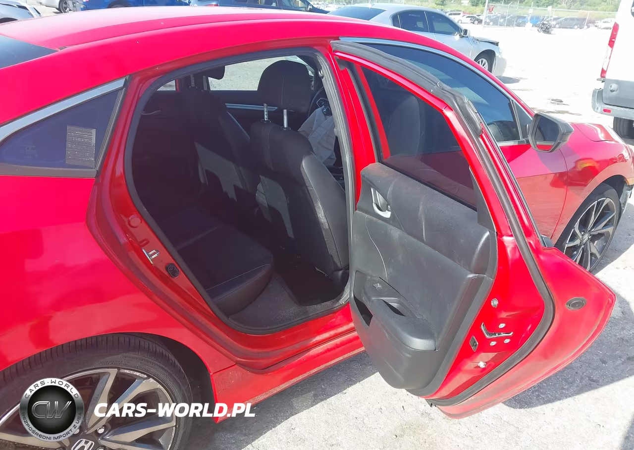 2019 Honda Civic Sport VIN:2HGFC2F89KH567480 - 8